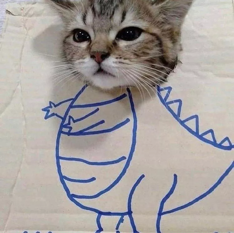 공룡 고양이
